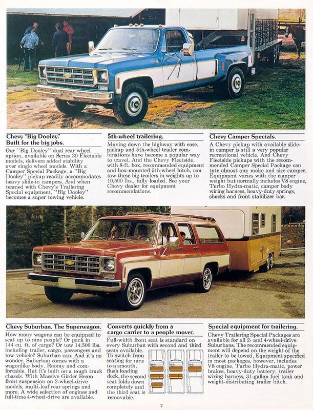 1977 Chevrolet Tough Trucks Brochure Page 1
